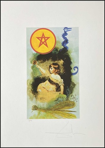 Salvador dali tarot - tarot, x