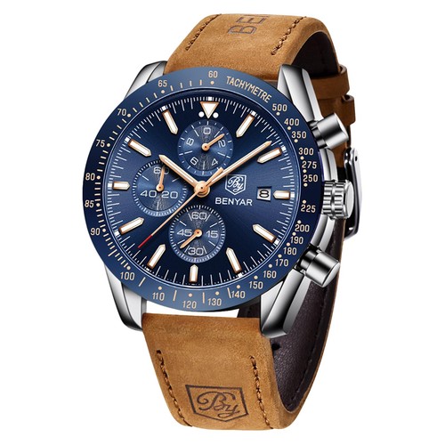 Benyar herrenuhr chronograph - benyar,