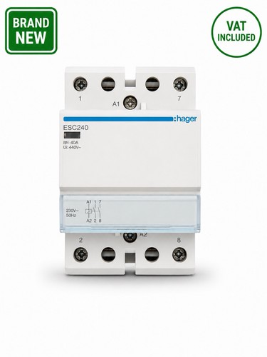 Hager esc240 40a poliges - esc240, 2-poliges