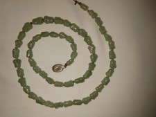 Jade Halskette Silber