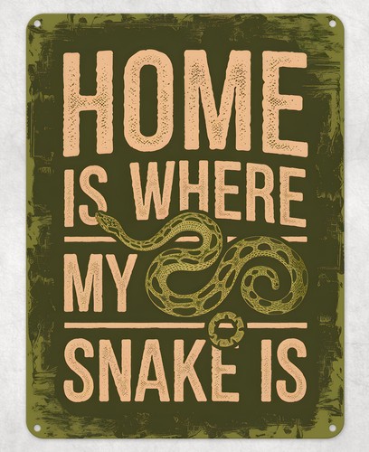 Home where snake - is,