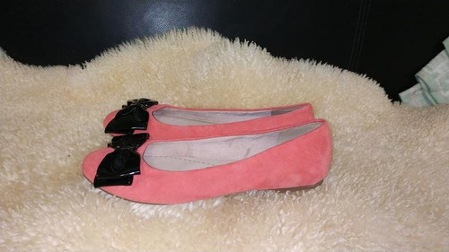 Women clarks heels red suede - heels,