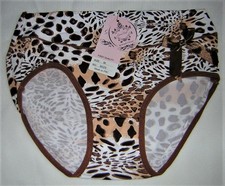 Damenslips tigerlook braun NEU