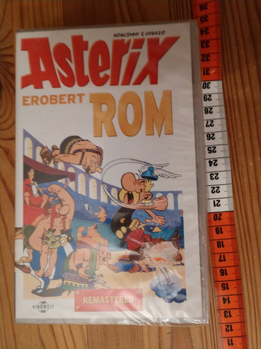 Vhs kassette asterix erobert - vhs,