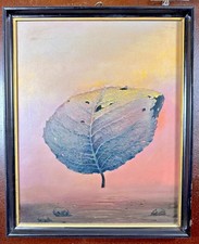 WOZNIAK Ryszard  "Blatt" Gemälde Zielona Gora Bialystok Warschau polnisch Polen