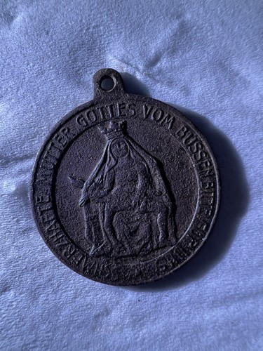 Alte religiöse marienmedaille - alte,