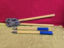 Klauke K07 Preßzange für Rohrkabelschuhe + Verlängerung 120-240 mm Gebraucht #K