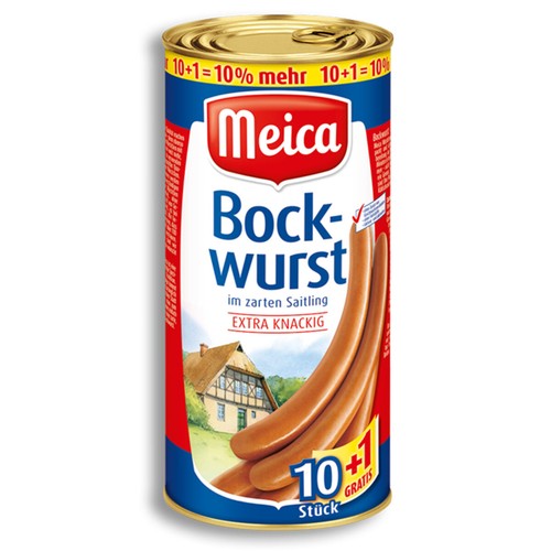 Meica bockwurst - meica,