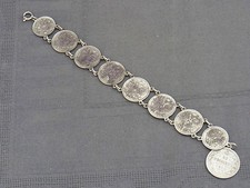 altes Armband mit russische Münzen