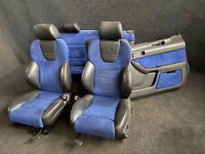 RECARO Lederausstattung Audi S3 A3 8L 3-türig Sitze ALCANTARA blau Ausstattung