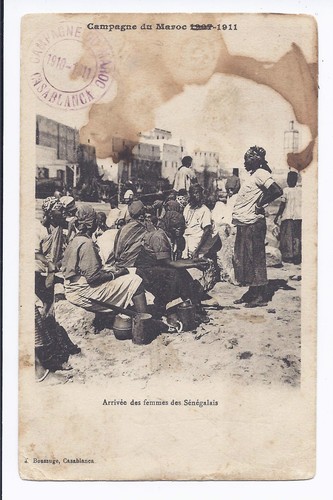 Postkarte marokko tracht - postkarte,
