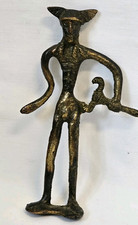Antike Hermes Figur Skulptur .griechischer Gott des Olymp Metallfigur...