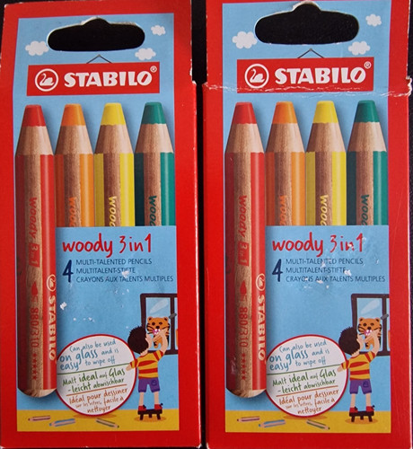 4er set stabilo woody - stabilo,