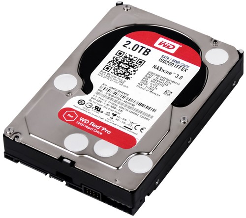 Red pro 2tb 64mb sata - red,