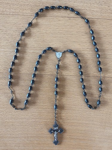 Antiker rosenkranz schwarz - antiker,