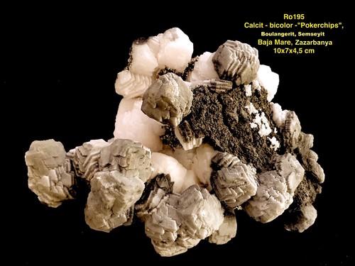 Calcit pokerchips baia - "pokerchips", mare