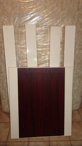 Tisch hoch holz weiss küchen - tisch,