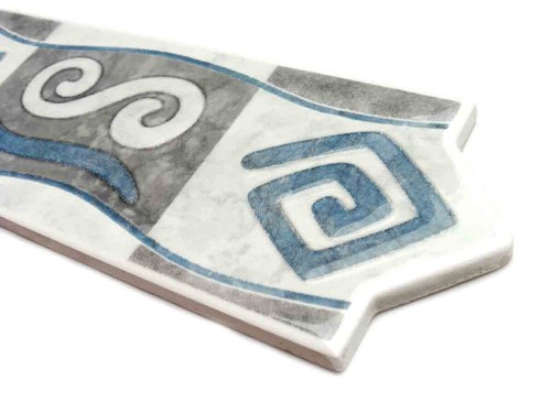 Fliesenbordüre 25x8cm keramik - 25x8cm,