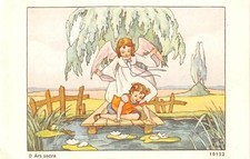 Fleißbildchen Heiligenbild Gebetbild  M.Bender Holycard" H1868"