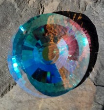 Kristall Scheibe 3 cm