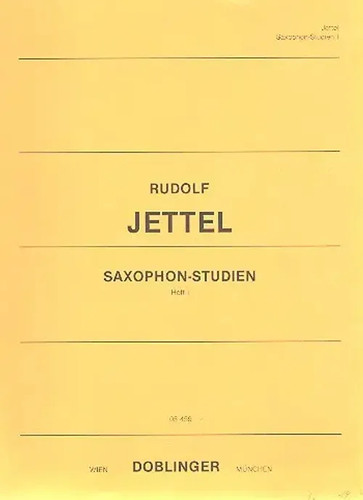 Saxophon studien heft - saxophon,