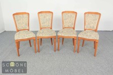 4er Set Esszimmer Retro Stühle Vintage Chair Antik Stil Stuhl Essstühle