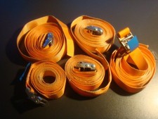 Spanngurte mit Klemmschloss  - Zurrfix, orange