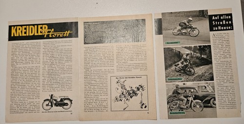 Kreidler flortett zeitung - kreidler,