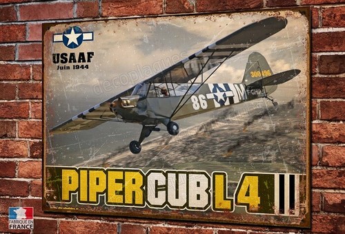 Blechschild deko 30x20cm piper - 30x20cm,
