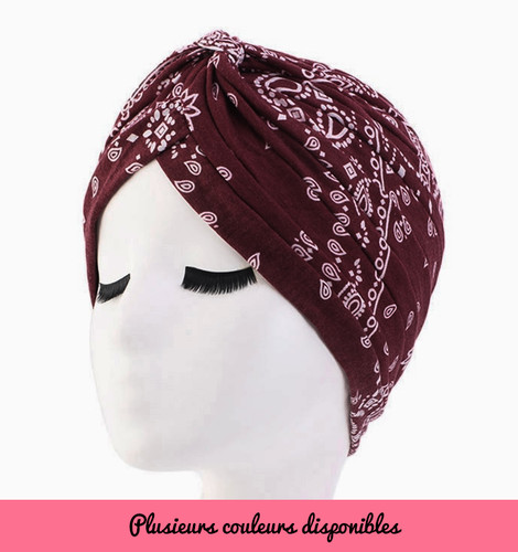 Turbanmütze tuch mit bandana - tuch,
