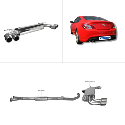 Bastuck komplettanlage - komplettanlage,