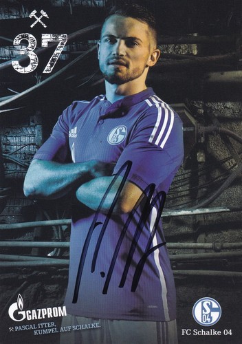 Pascal itter autogrammkarte - itter,