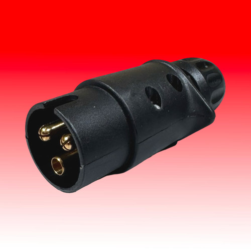 Stecker polig volt rund - 6-24,