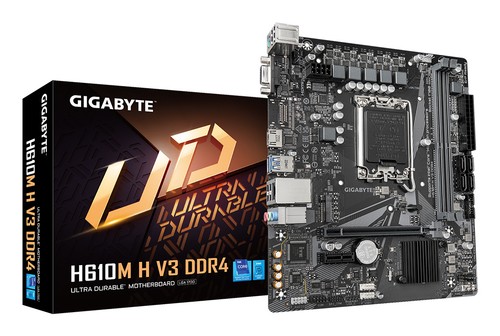Motherboard gigabyte h610m - motherboard,