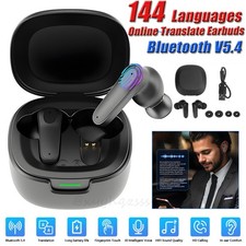 AI Echtzeit Übersetzer Kopfhörer 144 Sprachen | AI Übersetzungsgerät Translator