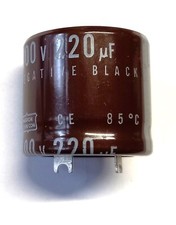 Nippon ELKO Kondensator 220µF 400V
