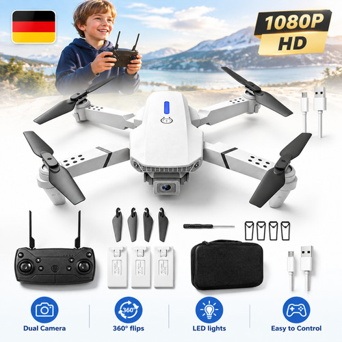 Faltbarer 1080p quadcopter - faltbarer,