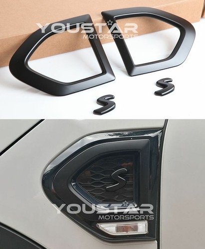 Satin black side - satin, vent