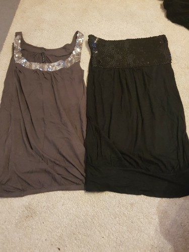 Party tops glitzer - s, xs