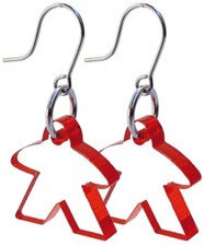 Carcassonne Meeple Ohrringe