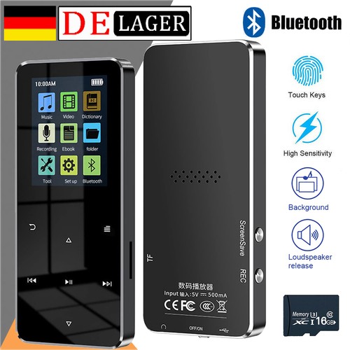 Bluetooth mp3 mp4 player lcd - mp3,