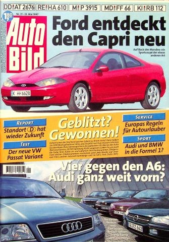 Auto bild 1997 audi a6 - bild,