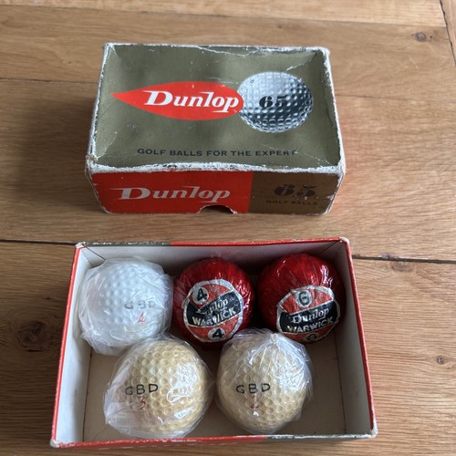 Vintage golfbälle dunlop - golfbälle,