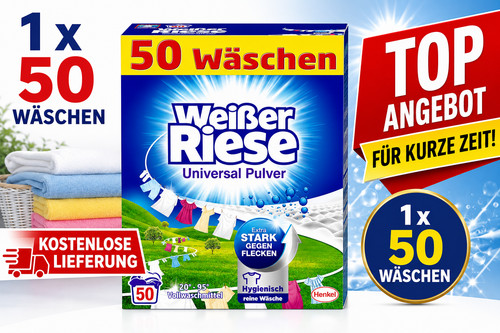 Weißer riese universal pulver - universal,