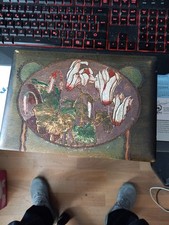 alte holzkiste mit deckel