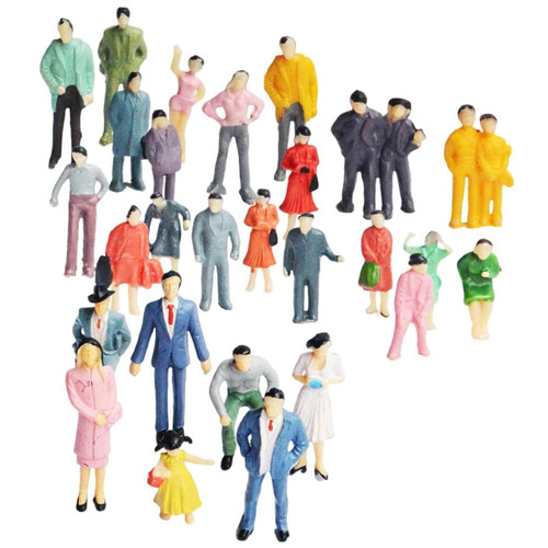 Miniaturfiguren set stück - set,
