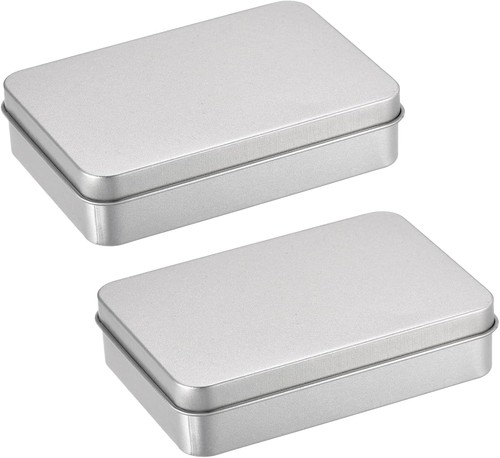 Stück metalldose mit - stück,