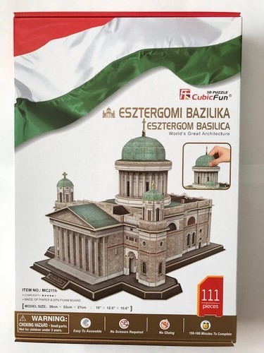 Puzzle esztergom basilica - 3d,