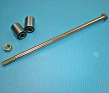 Yamaha FS 1 FS1 Hinterrad Schwingenlager Metall Gummi + Achse mit Mutter Top NEU