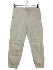 H&M Cargohose Damen Hose Gr. DE 36 wollweiß Casual-Look